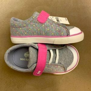 See Kai Run-Toddler girls sneakers size 8